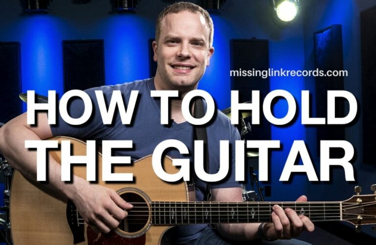 How To Hold The Guitar? Steps