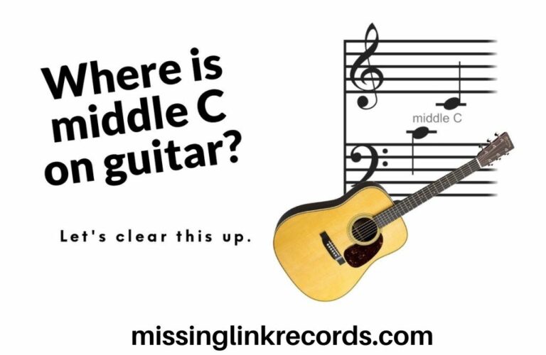 Where Is Middle C On A Guitar? (And its Questions)