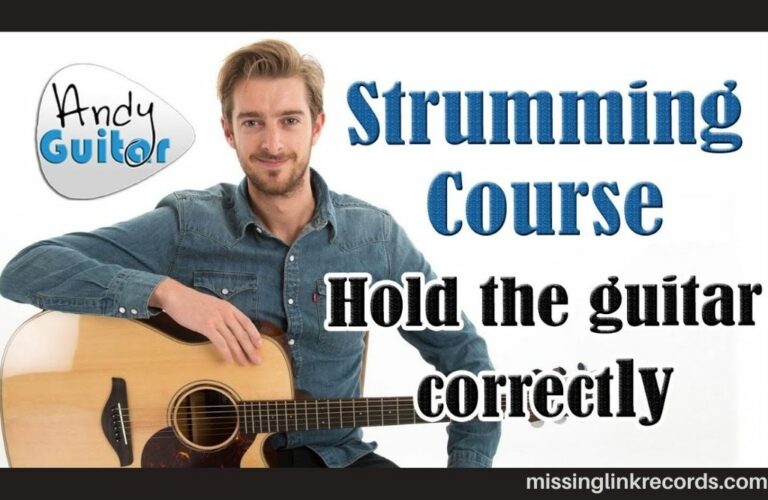 How To Hold The Guitar? Steps