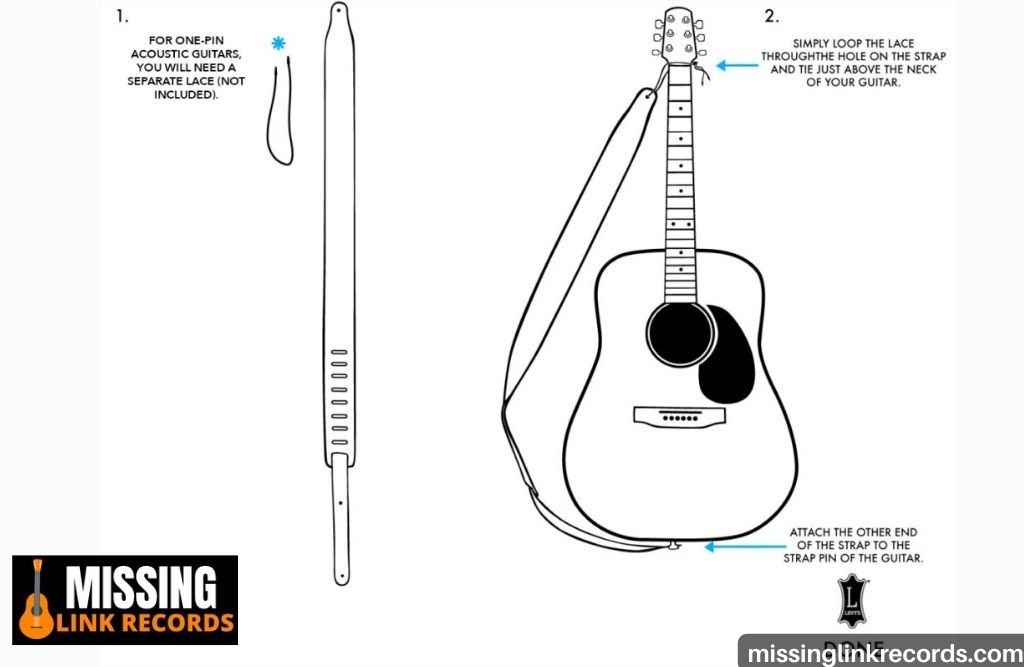 How to attach a strap to a guitar