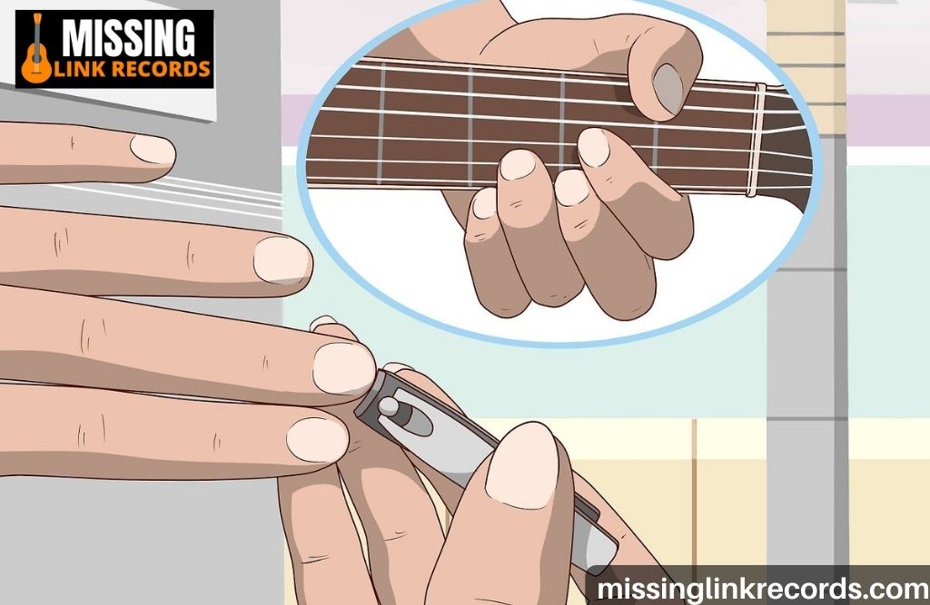 artificial nails for guitar players