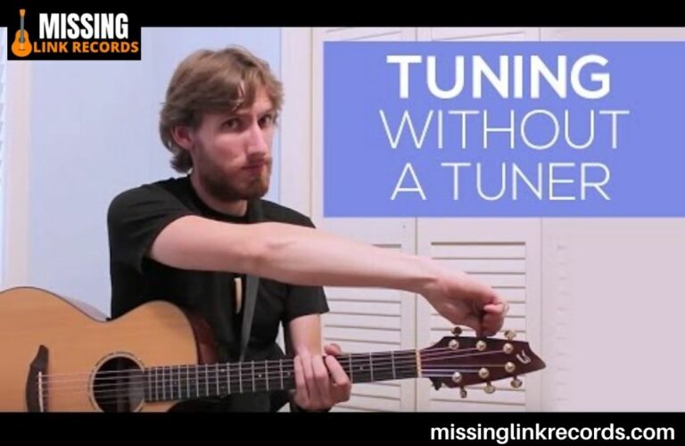 How to tune a guitar without a tuner?