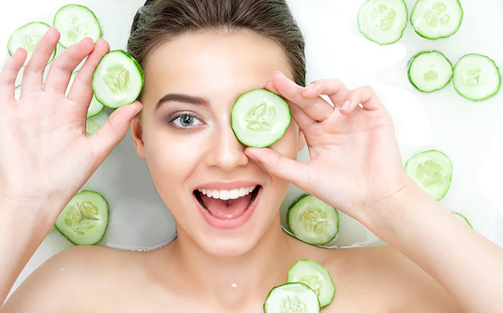 Benefits of cucumber for skin