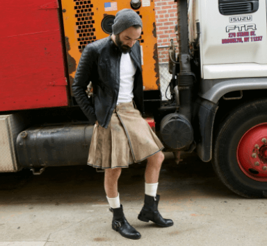 Embracing the Versatility of the Leather Kilt