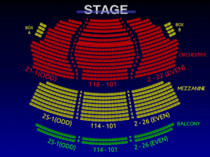 Walter Kerr Theatre Seating Chart